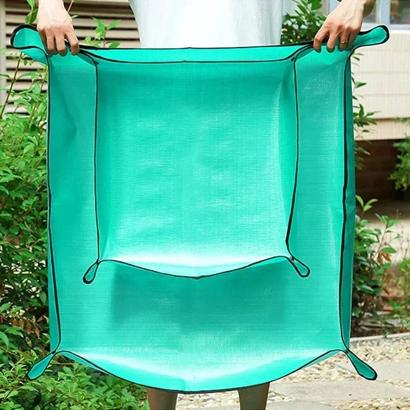 Gardening Soil Tray Reusable Portable Mat