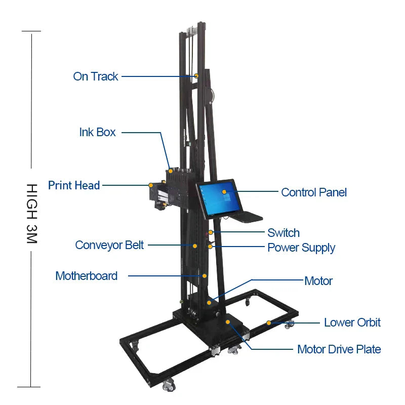Paint Pro UV Inkjet Wall Art Printer