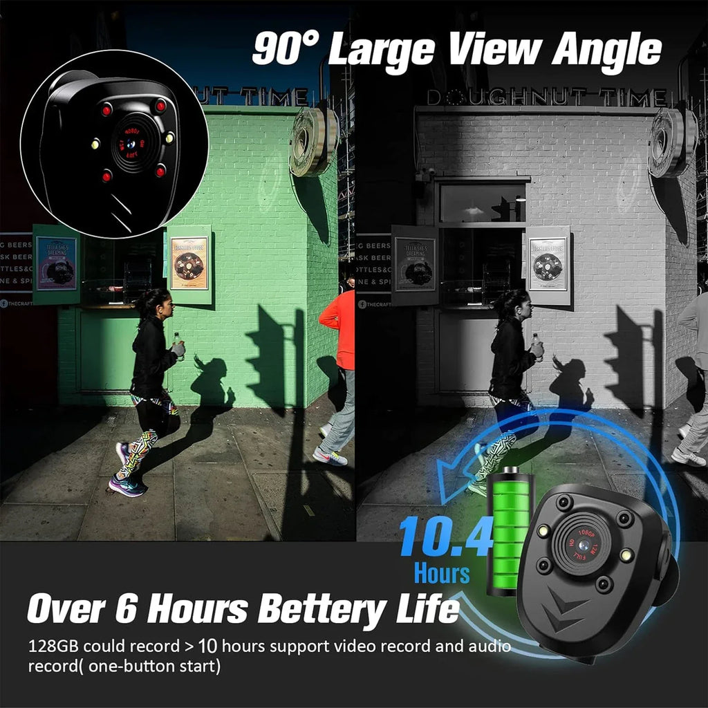 Compact View HD Night Vision Mini Secuirty Camera
