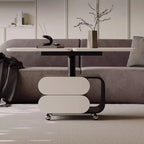 Modern Nordic Height Adjustable Hidden Drawers Coffee Table