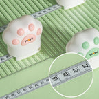 Cat Paw Double Scale Automatic Shrinking Tape Measure
