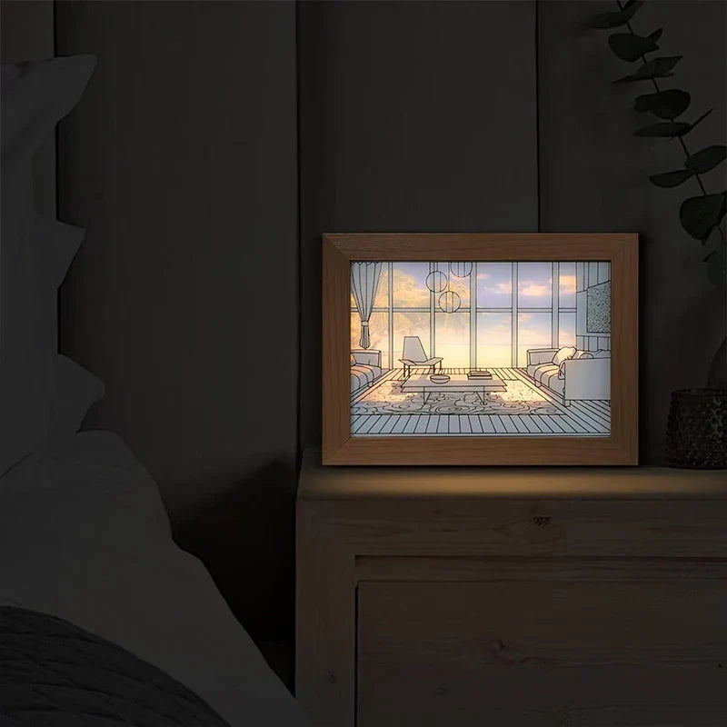 Luminous Decorative Dimmable Artsy Led Light Painting