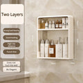 Home Essential Punch-Free Bathroom Organizer Shelf