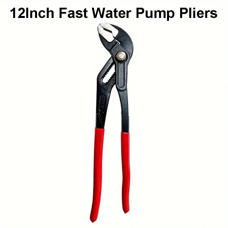 Easy Adjustable V-Jaw Tongue Water Pump Plier