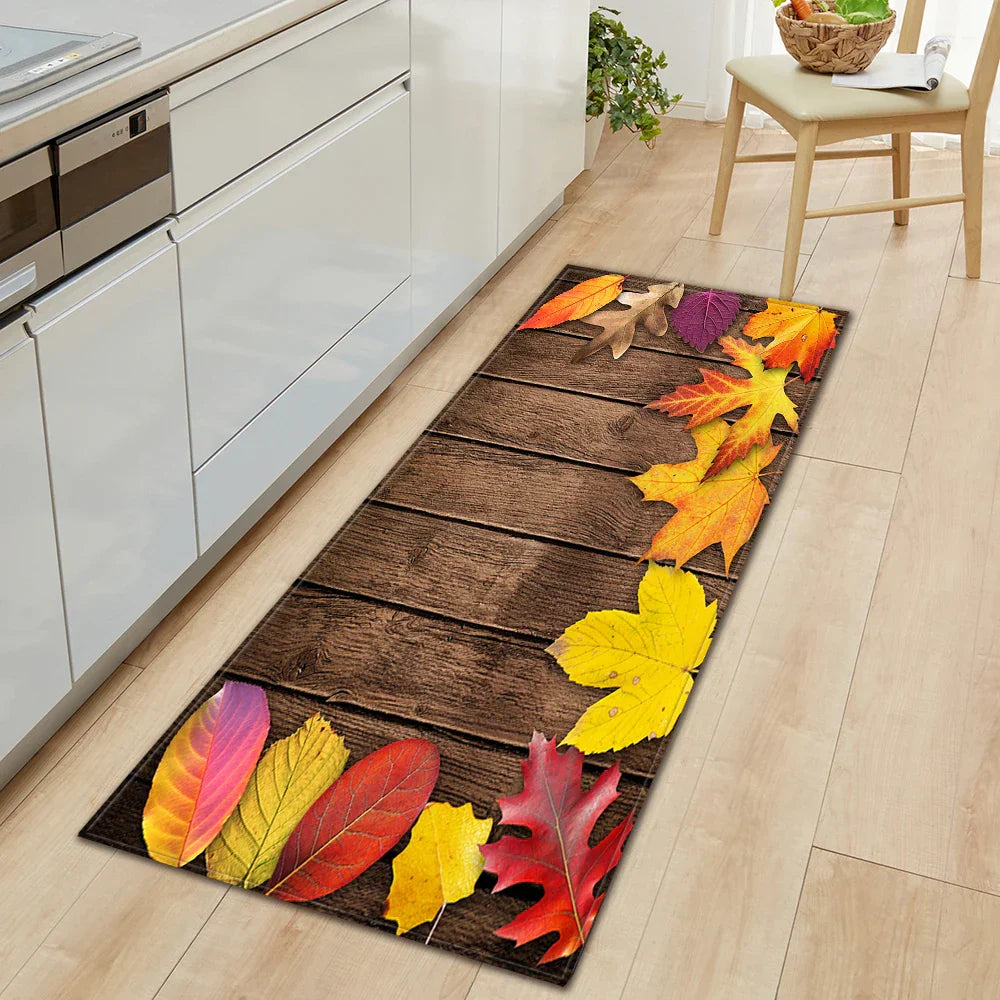 Vintage Wood Look Non-slip Cute Rugs