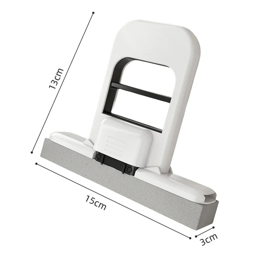 Scratch-Safe Compact Dual Texture Sponge Mop