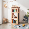 Cosmic Robot Wooden Kids Rotating Bookshelf