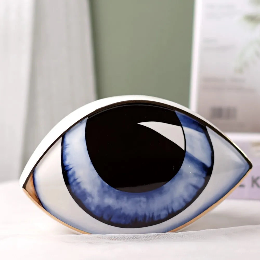 Mystic Eye Sculpture Ceramic Home Decor