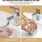360° Flow Anti-Splash Faucet Extender