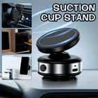 Strong Vacuum Suction Magnetic Car Phone Holder