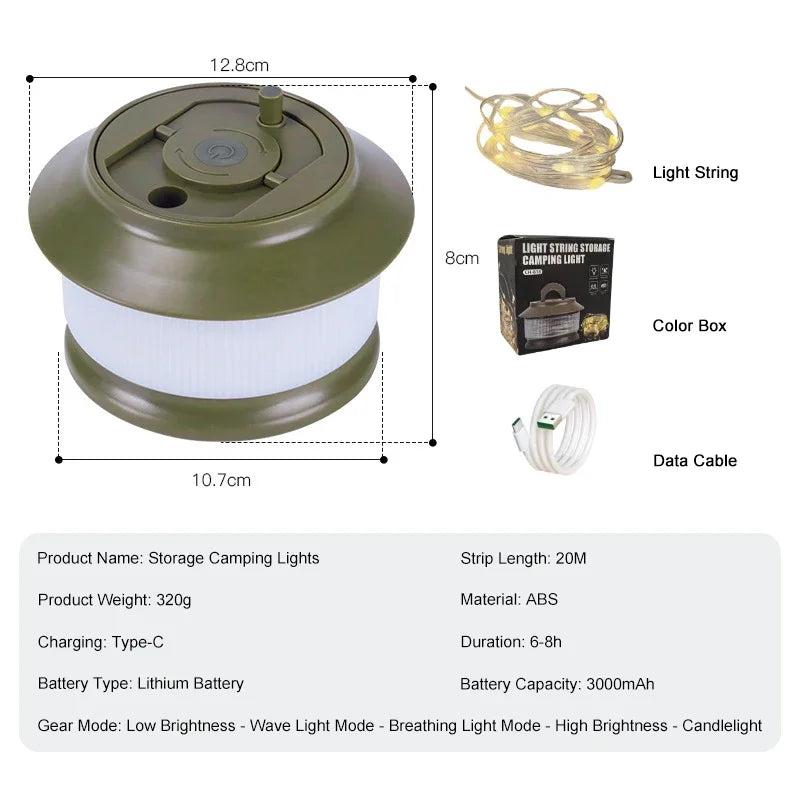 Atmosphere Led Strips Camping Lamp