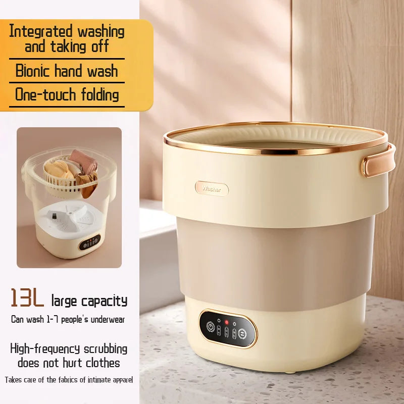 Clean Jet Portable Travel-Ready Washing Machine
