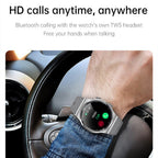 Classic Waterproof Built-in Earphone Smartwatch