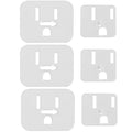Slide Lock Protective Childproof Power Socket Cover