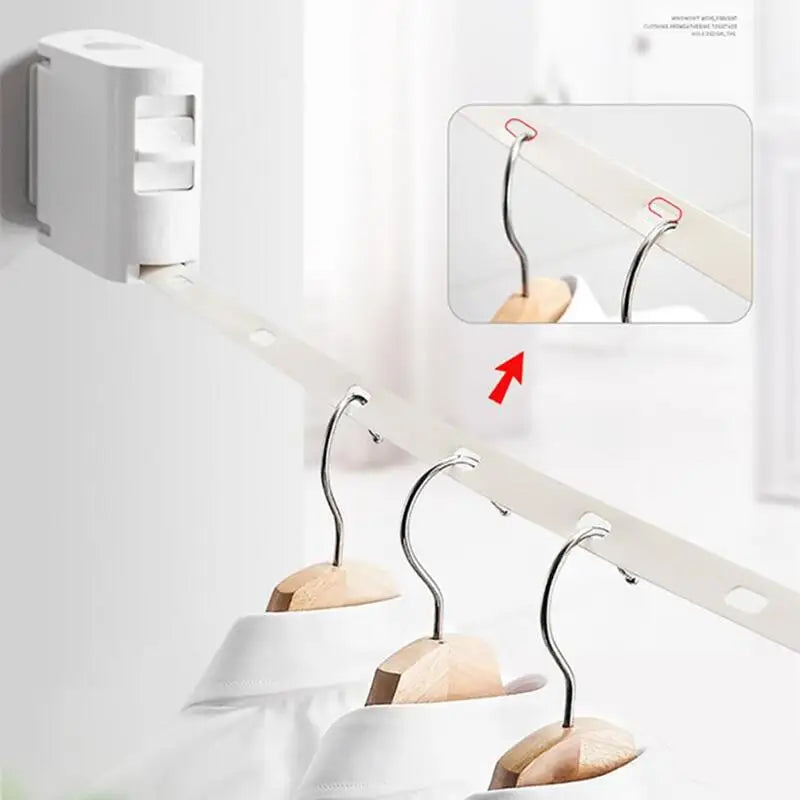 Clothesline Space-Saving Adjustable Laundry Drying Rope