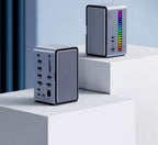 RGB LED Rhythm USB Docking Station