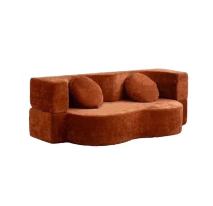 Dual-Mode Foldable Minimalist Sofa Bed