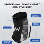 Breathable Compression Ankle Support Stabilizer