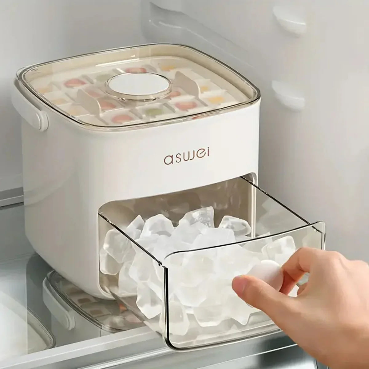 Easy Pop Out Ice Cube Maker Box