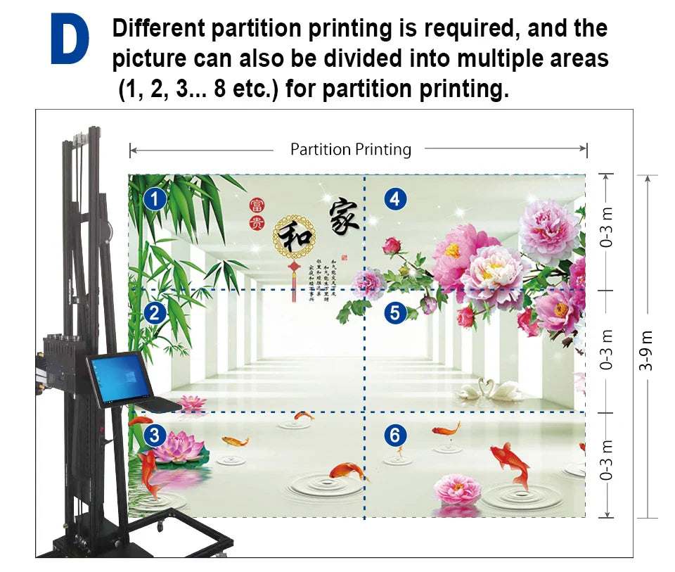 Paint Pro UV Inkjet Wall Art Printer