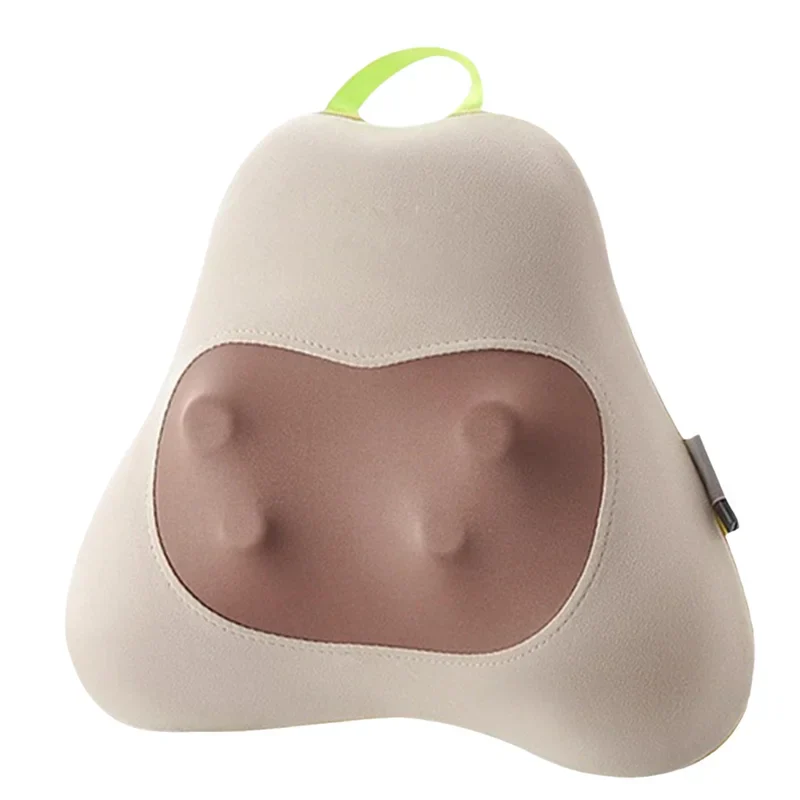 Ergonomic Back Support Heated Vibration Massager