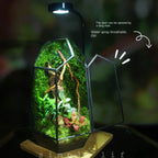 Modern Geometric Nature-Inspired Botanical Terrarium