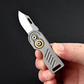 Titanium Gear Folding EDC Knife