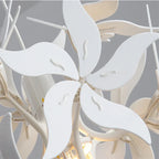 Elegant Retractable Bauhinia Blossom Pendant Light