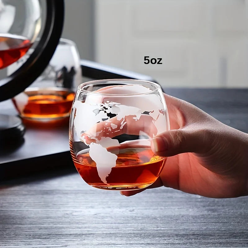 Creative Globe Decanter Set