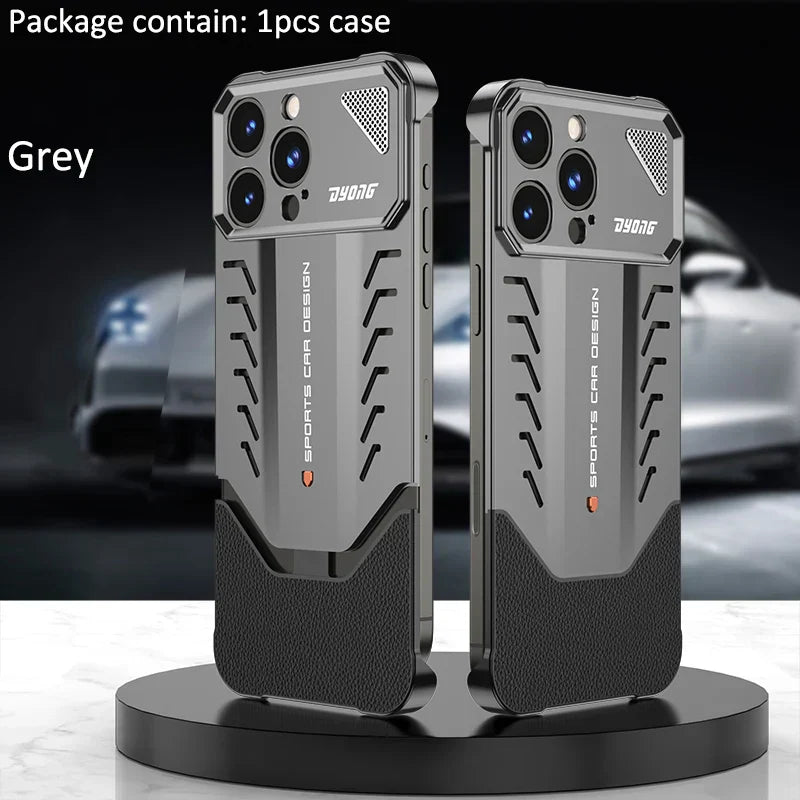 Futuristic Edge Armor iPhone Case