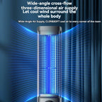 Towerless Ultra Cool Air Conditioning Desktop Fan