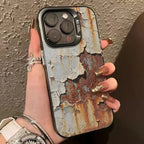 Industrial Rust Finish Shockproof iPhone Case