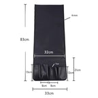 Non-slip 5 Pockets Leather Arm Rest Chair Organizer