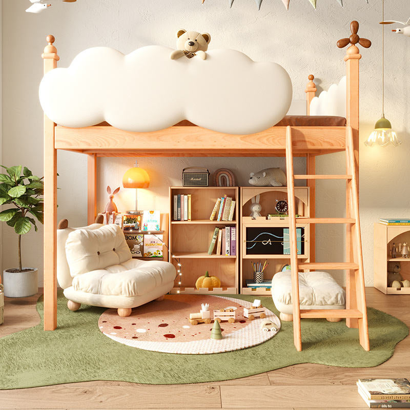 Cloud Castle Slide & Sleep Playhouse Kids Bed