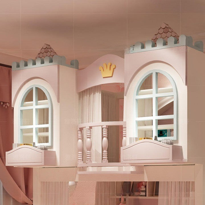 Royal Princess Castle Bunk Bed