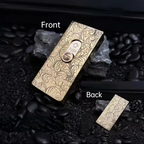Retro Upward Slide Flame Gasoline Lighter
