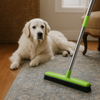 Hair Catcher Telescopic Pet Carpet Sweeping Broom