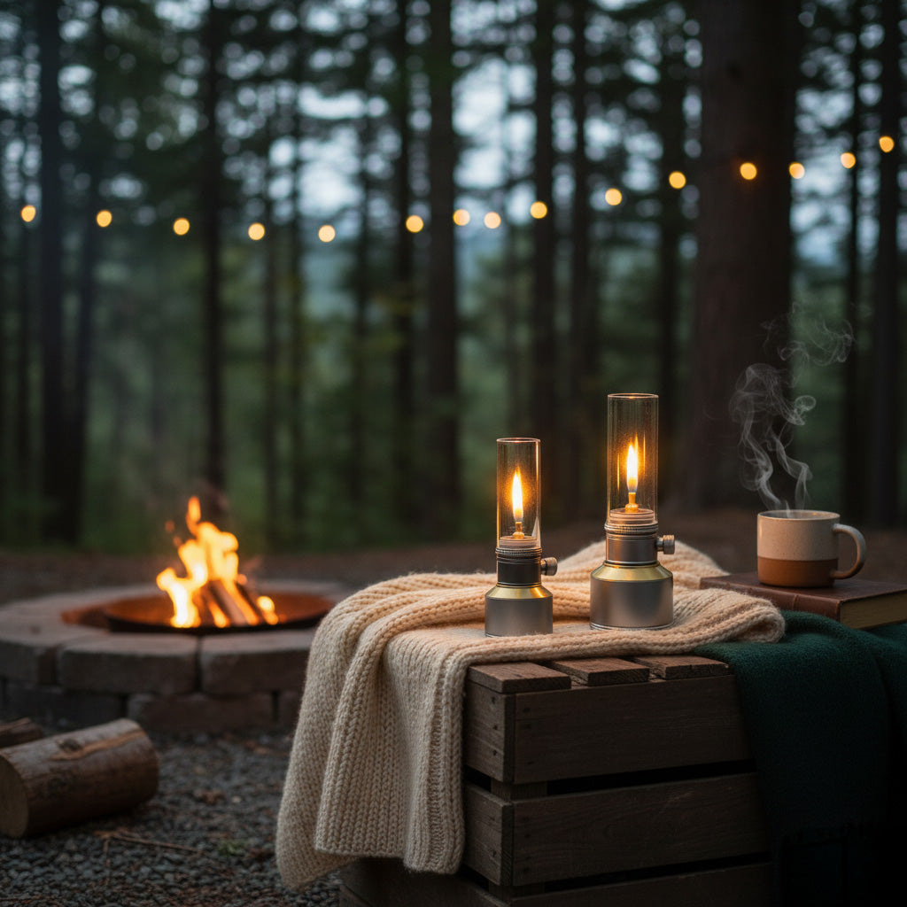 Mountain Peak Campsite Lamp