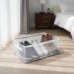 Foldable Stackable Shoe Storage Organizer
