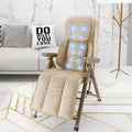 Reclining Comfort Electric Leather Lounge Massage Chair