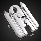 Stainless Steel Multifunctional Camping Keychain Tool