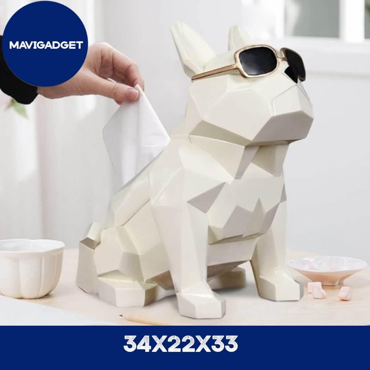 Dog Luxury Tissue Holder