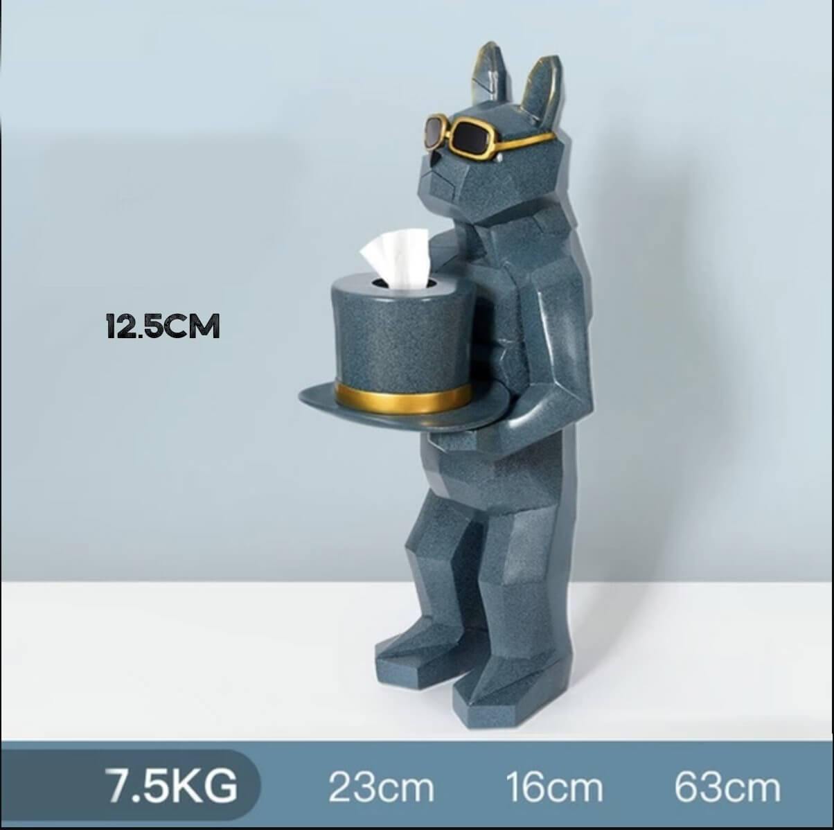 Dog Luxury Tissue Holder