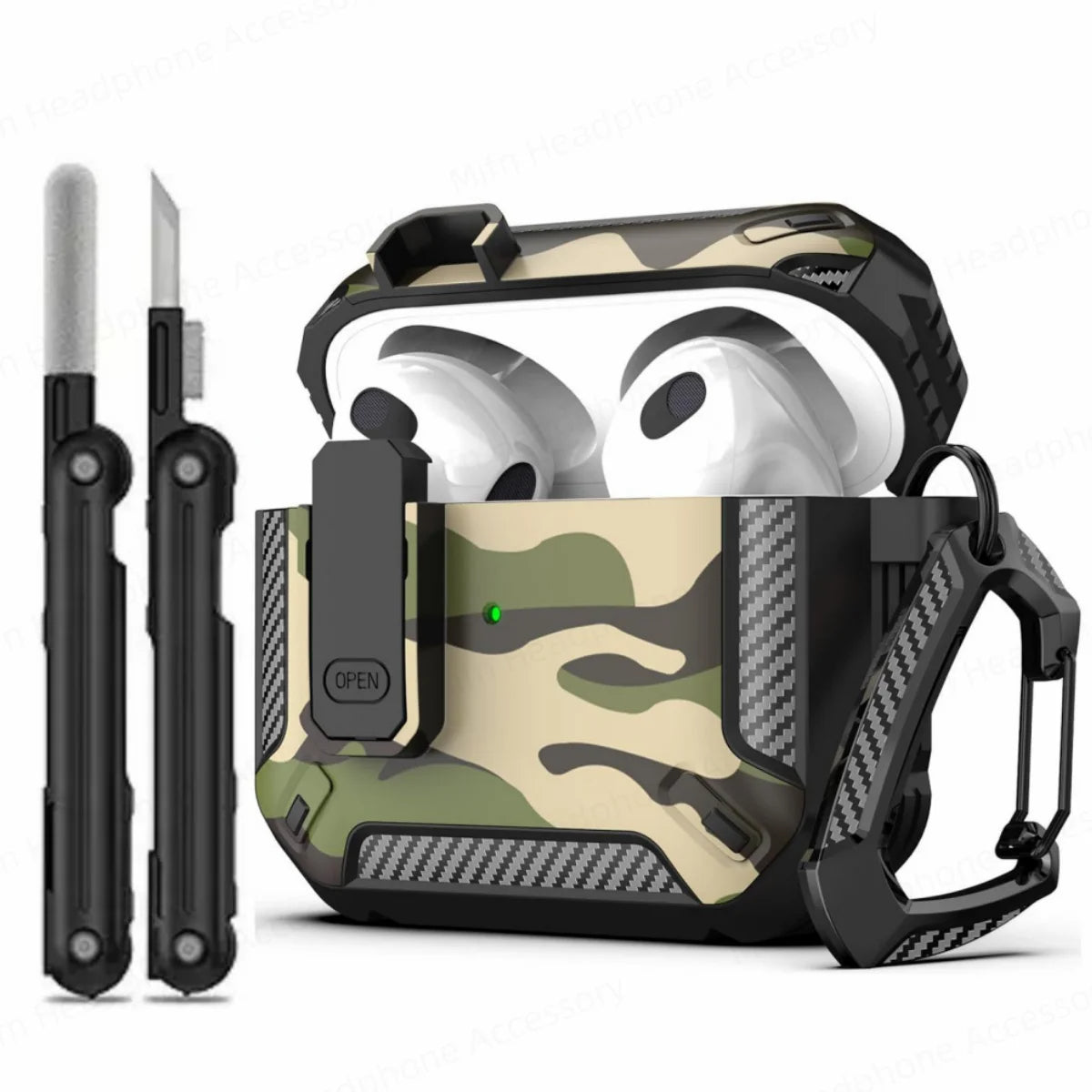 Shock Shield Keychain AirPods Case