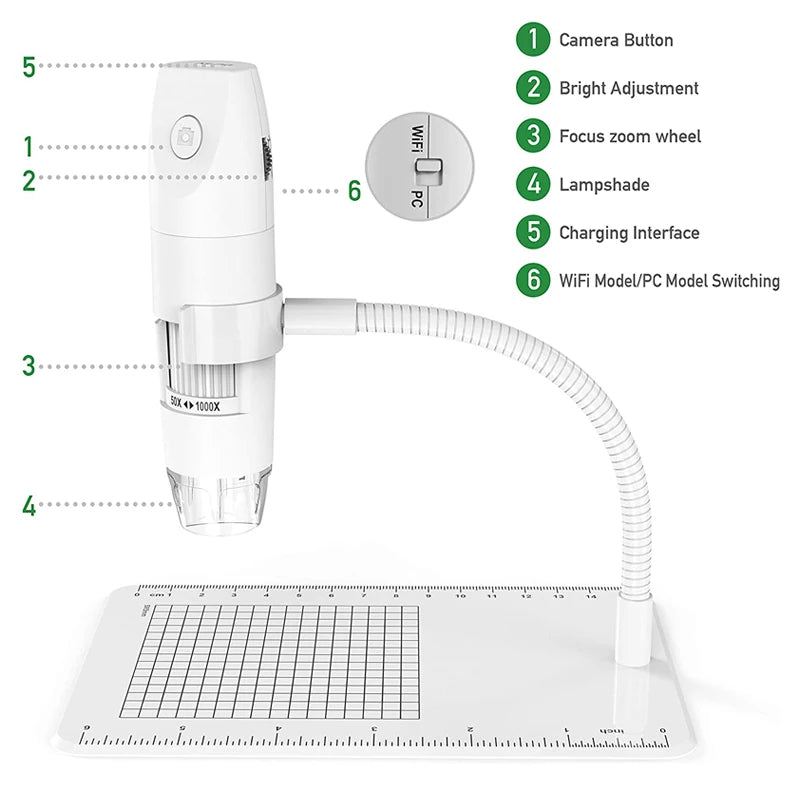Digital Microscope Wireless Mini Camera