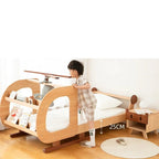 Helicopter Inspired Premium Wooden Built-in Storage Kids Bed