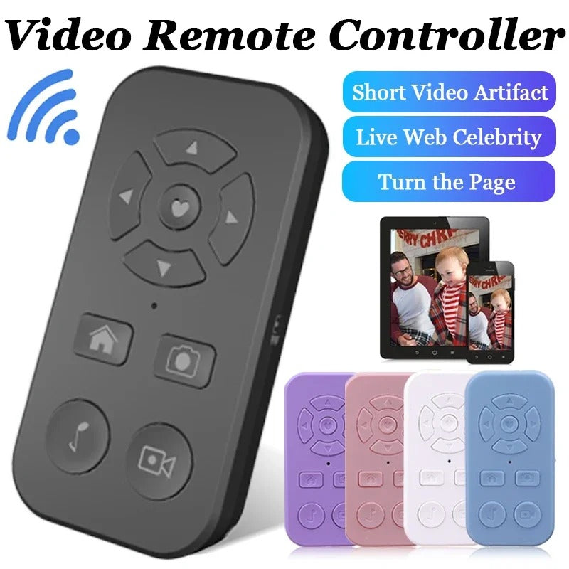 Photo Blast Rechargeable Selfie Bluetooth Remote Controller