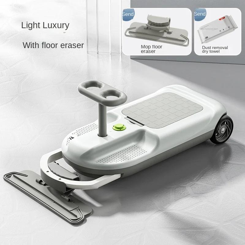 Anti-Rollover Built-in Mop Electric Cleaner