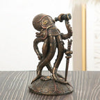 Steampunk Octopus Mechanical Traveler Figurines Home Decors