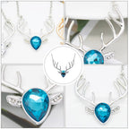 Christmas Elk Necklace
